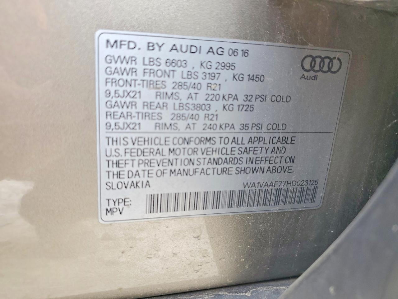 Audi Q7 Prestige