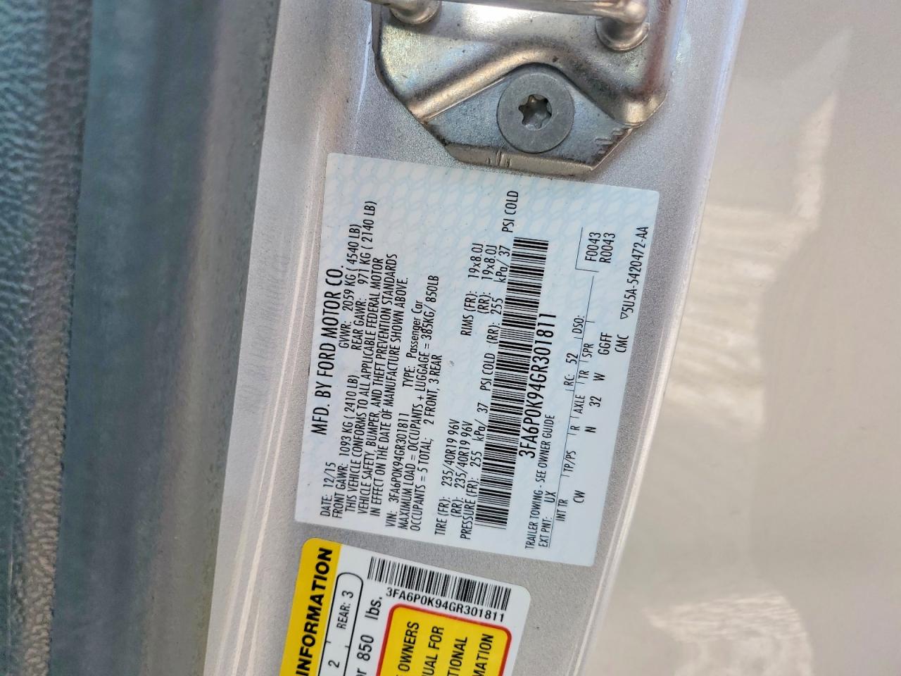 Ford Fusion Titanium