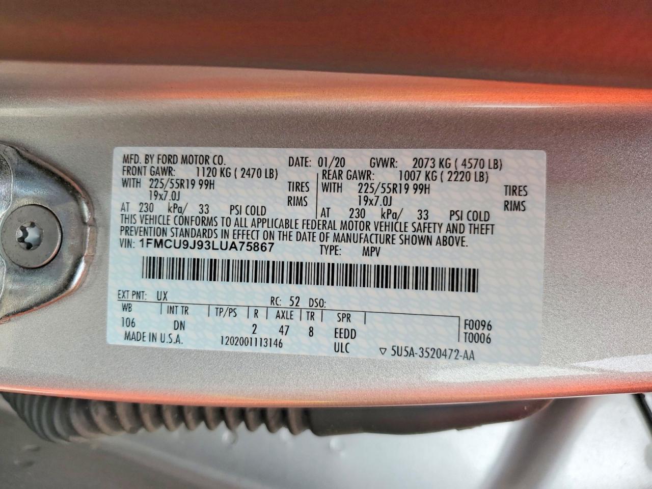 Ford Escape Titanium