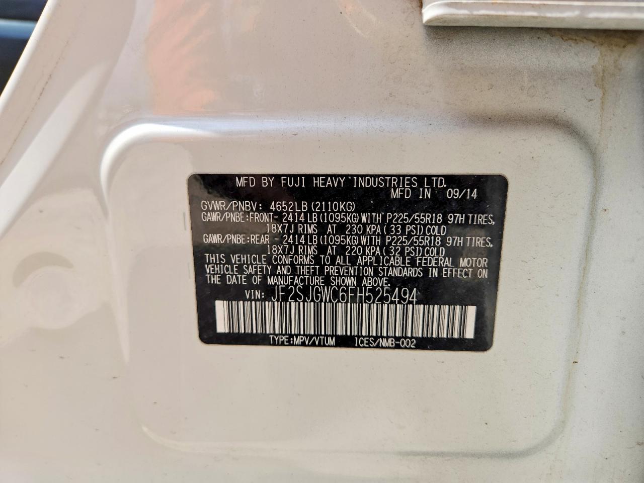 Subaru Forester 2.0xt Touring