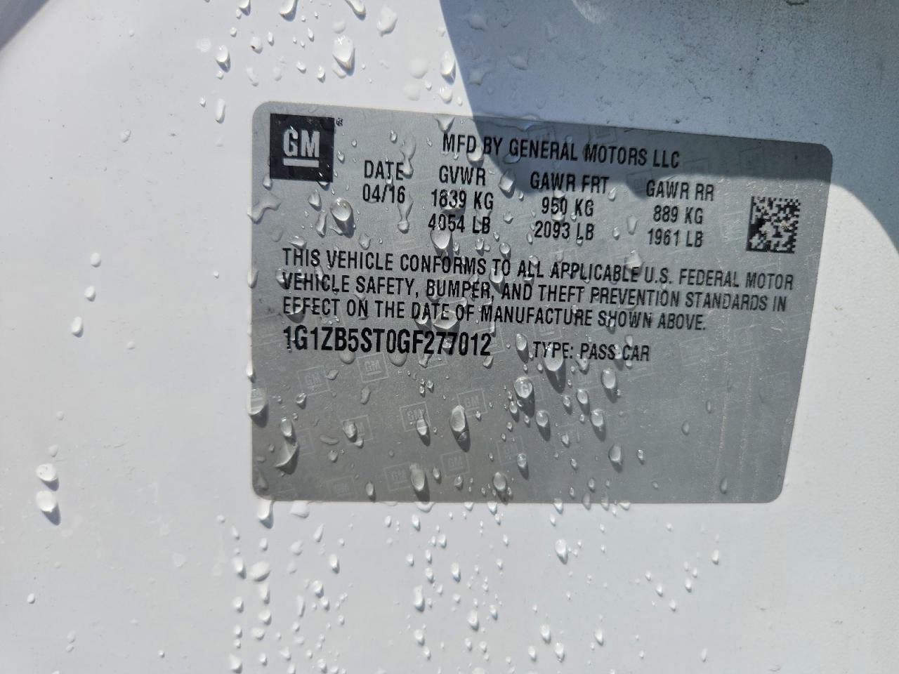 Chevrolet Malibu Ls