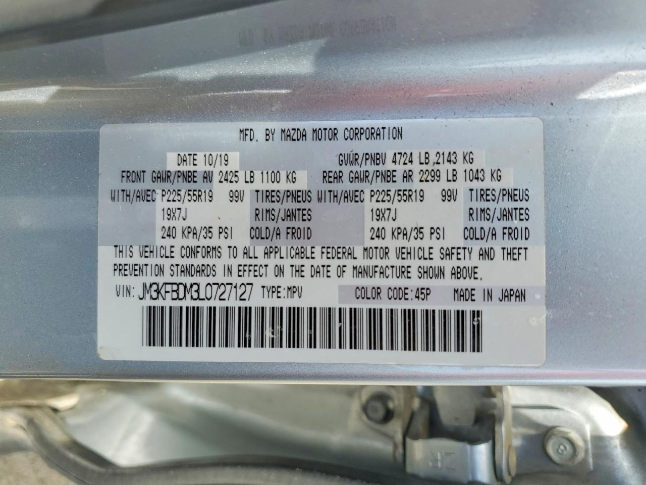 Mazda Cx Grand Touring