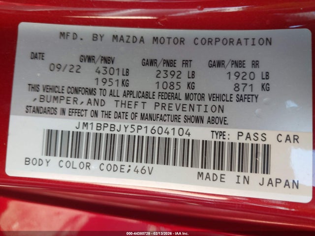 Mazda Mazda3 2.5 Turbo