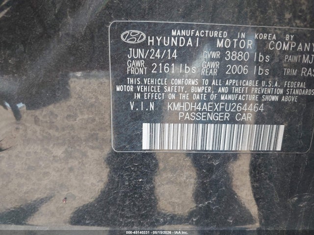 Hyundai ELANTRA Se