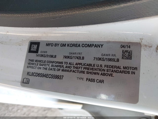 Chevrolet Spark 1lt Auto