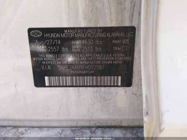 Hyundai SONATA Sport 2.0t