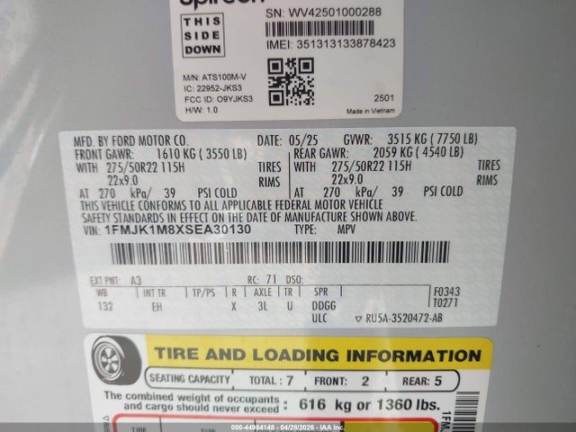 Ford Expedition Platinum Max