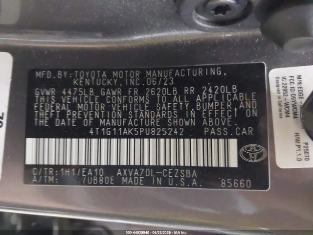 Toyota Camry Se