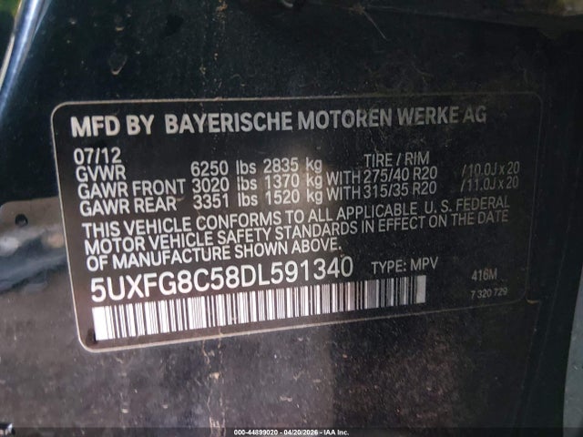 BMW X Series Xdrive50i