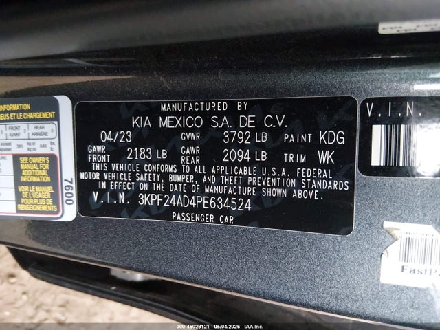 Kia Forte Lx