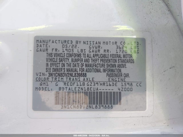 Nissan Versa 1.6 S Xtronic Cvt