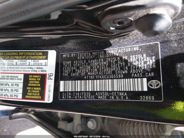 Toyota Camry Le