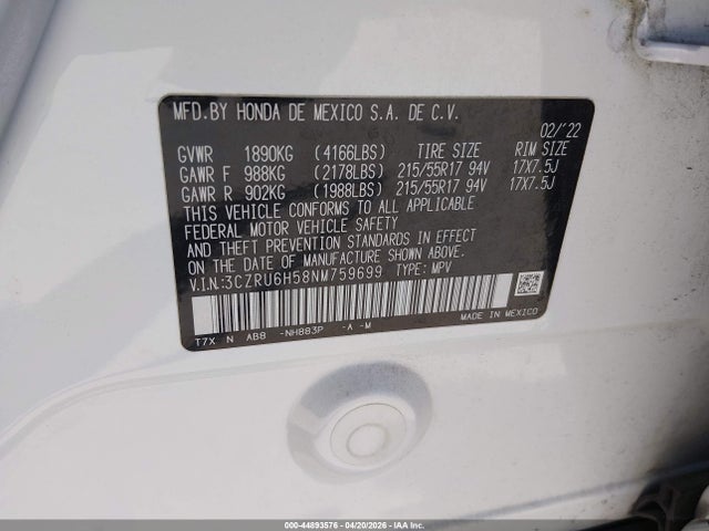 Honda HR-V Awd Ex