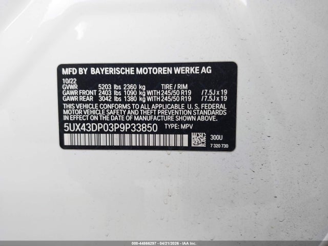 BMW X Series Sdrive30i