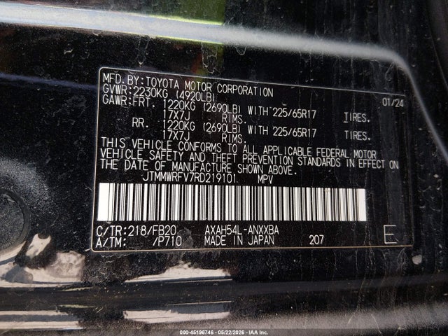 Toyota RAV4 Le