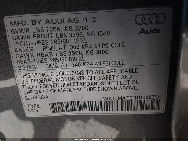 Audi Q7 3.0 Tdi Premium