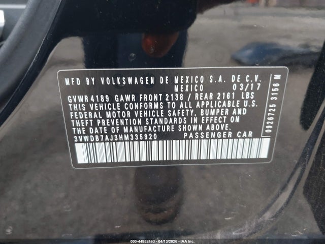 Volkswagen Jetta 1.4t Se