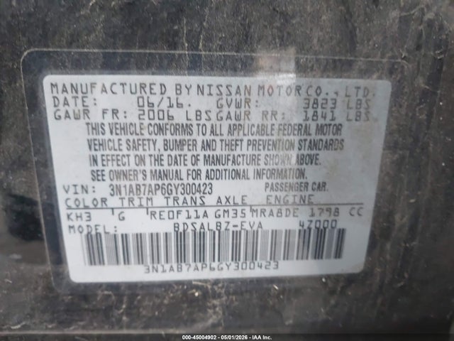 Nissan Sentra S