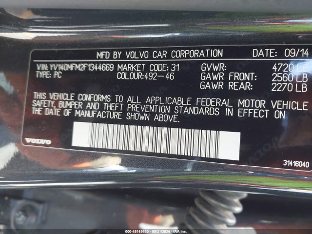 Volvo S60 T5 Platinum