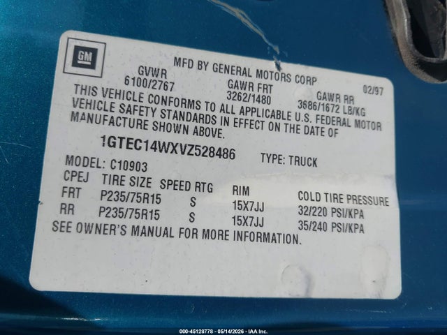GMC Sierra 1500 Sl Wideside