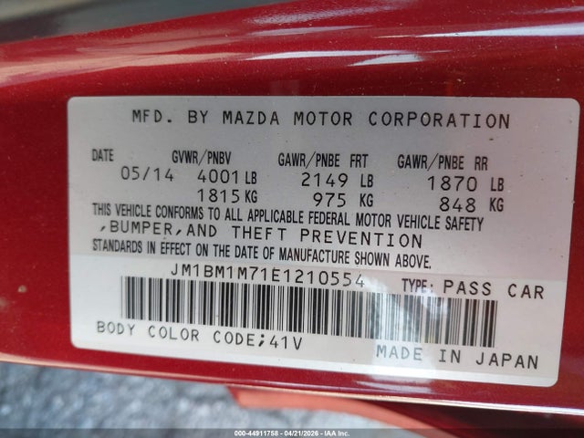 Mazda Mazda3 I Grand Touring