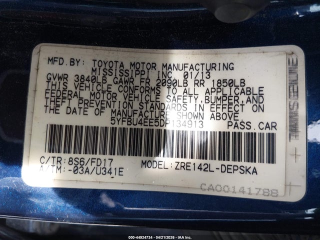 Toyota Corolla S
