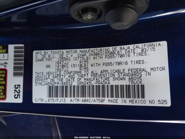 Toyota Tacoma Base V6