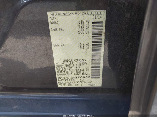 Nissan Sentra Sv