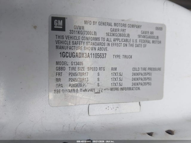 Chevrolet Express Work Van