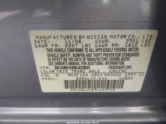 Nissan Sentra 2.0sl