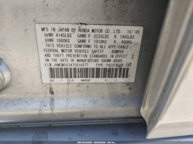 Honda Accord 2.4 Se