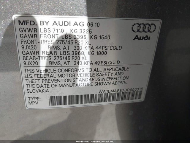 Audi Q7 3.0 Tdi Premium