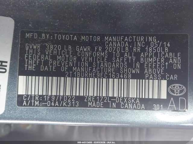 Toyota Corolla S Plus