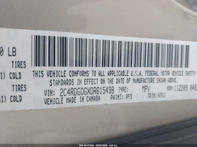 Dodge Grand Caravan Crew