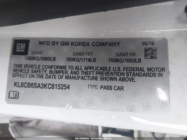 Chevrolet Spark Ls Cvt