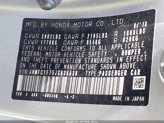 Honda Civic Ex-l