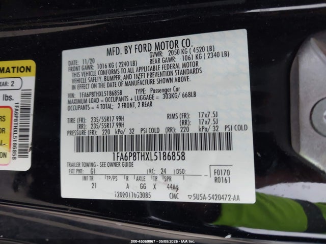Ford Mustang Ecoboost Fastback