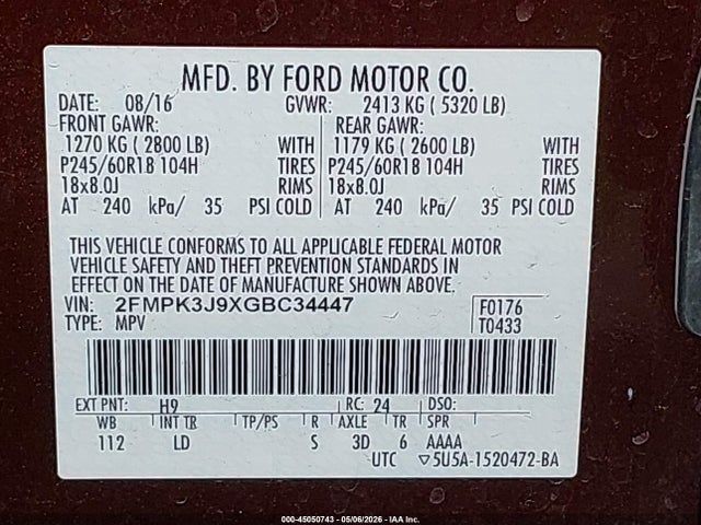 Ford Edge Sel
