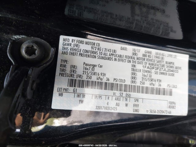 Ford Focus Se