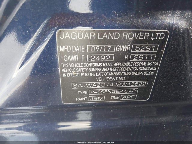 Jaguar XJ Xjl Portfolio
