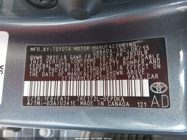 Toyota Corolla L