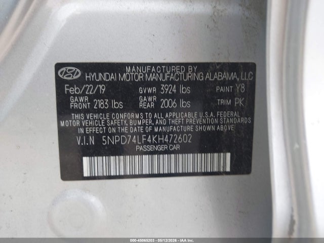 Hyundai ELANTRA Se