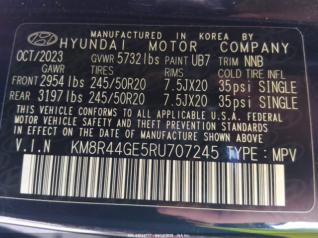 Hyundai PALISADE Sel