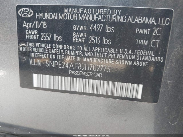 Hyundai SONATA Se