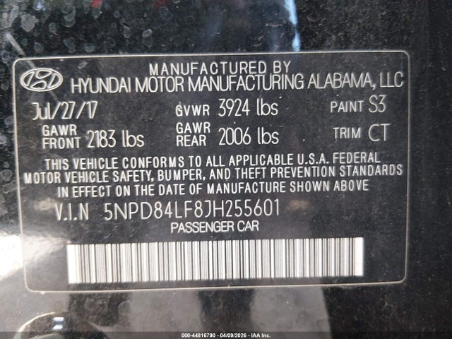 Hyundai ELANTRA Sel