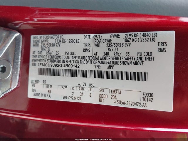 Ford Escape Titanium