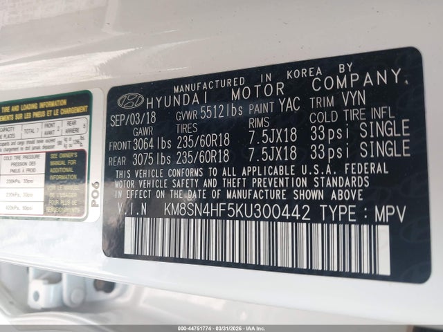 Hyundai SANTA FE Se