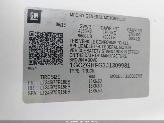 Chevrolet Express Work Van