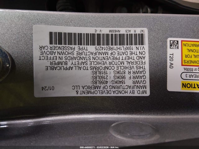 Honda Civic Ex-l