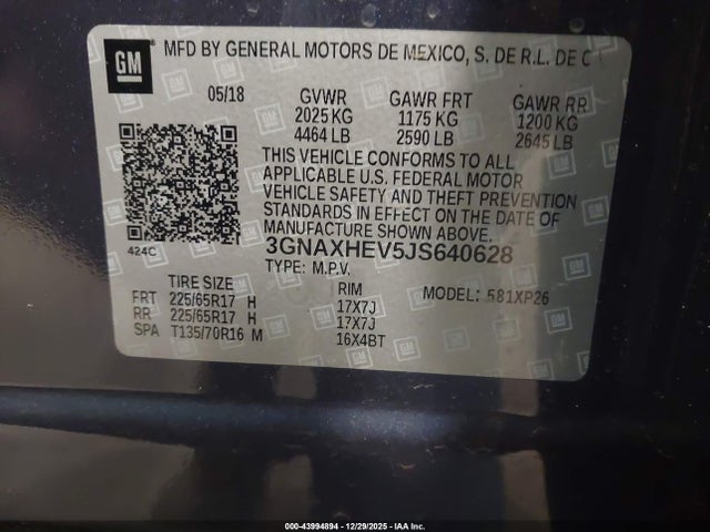 Chevrolet Equinox Ls